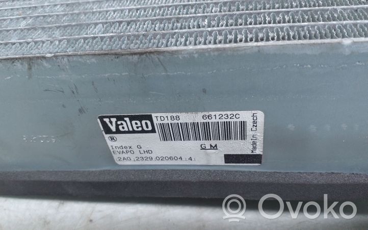 Opel Vectra C Ilmastointilaitteen sisälauhdutin (A/C) 661232C