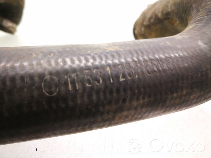 BMW 5 E34 Engine coolant pipe/hose 1287651