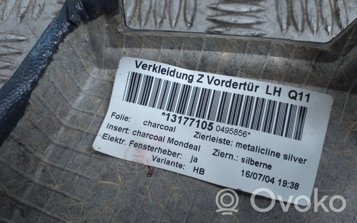 Opel Astra H Boczki / Poszycie drzwi przednich 13177105