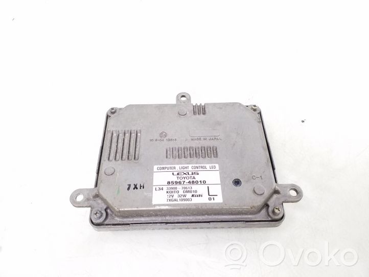 Lexus RX 450H Centralina/modulo Xenon 8596748010