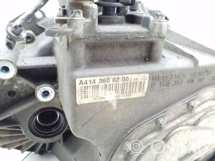 Mercedes-Benz Vaneo W414 Manual 5 speed gearbox A4143600200