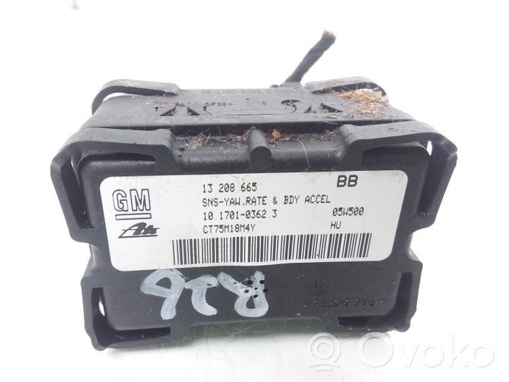 Opel Astra H Sensore di imbardata accelerazione ESP 13208665