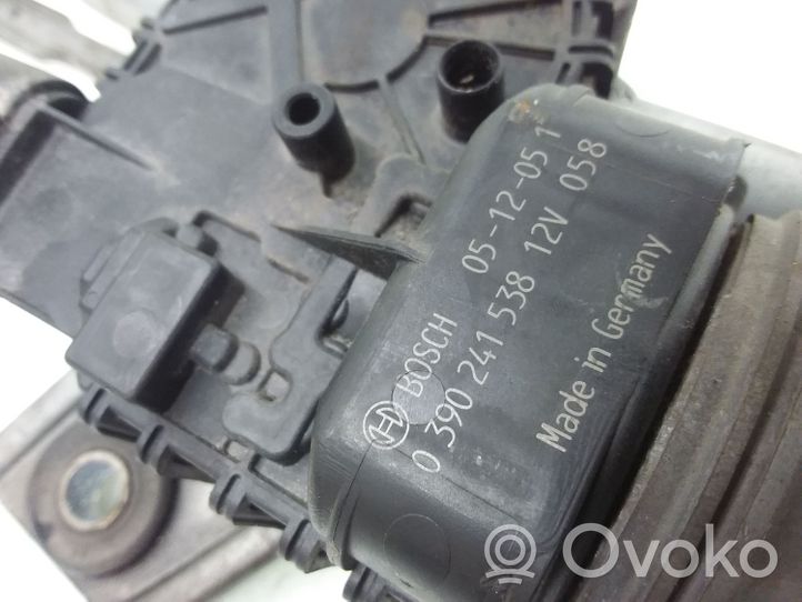 Opel Astra H Front wiper linkage and motor 0390241538