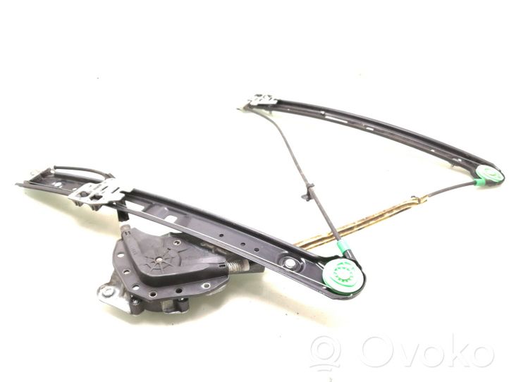 BMW 3 E46 Front door window regulator with motor 8196038