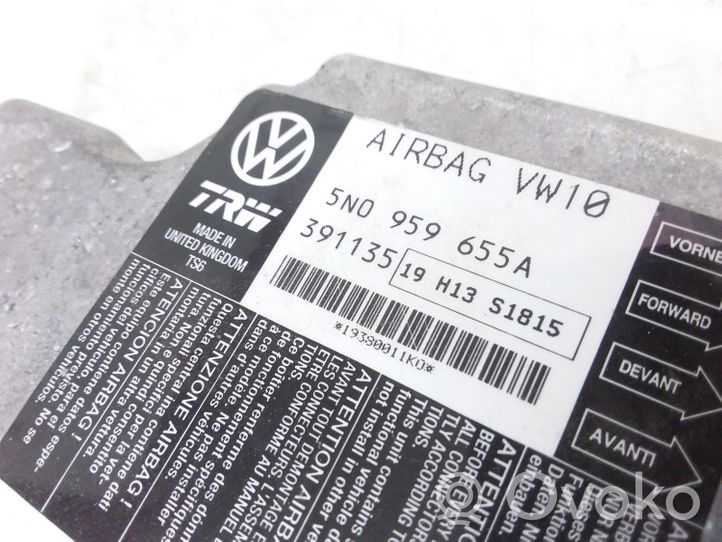 Volkswagen Tiguan Centralina/modulo airbag 5N0959655A