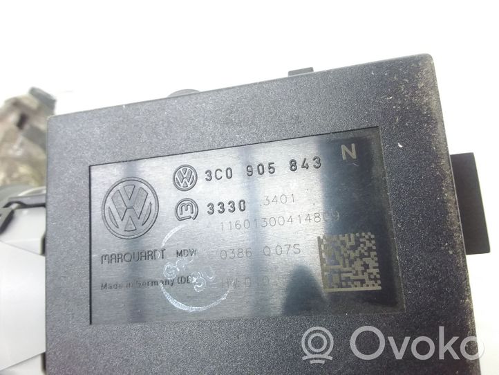 Volkswagen PASSAT B6 Cerradura de encendido 3C0905843N