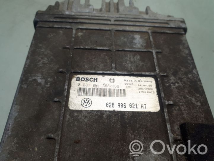 Volkswagen PASSAT B4 Variklio valdymo blokas 0281001368