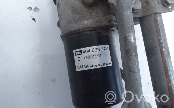 Peugeot 307 CC Mechanizm i silniczek wycieraczek szyby przedniej / czołowej 404638