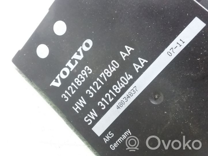Volvo XC70 Unidad de control/módulo del maletero/compartimiento de carga 31218393