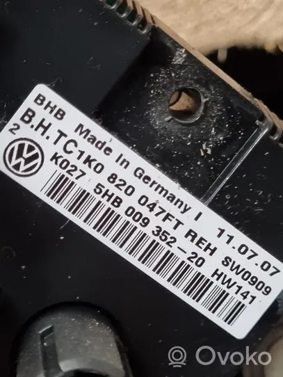 Volkswagen PASSAT B6 Ilmastoinnin ohjainlaite 1K0820047FT
