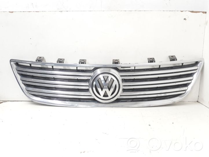 Volkswagen Phaeton Atrapa chłodnicy / Grill 3D0853653