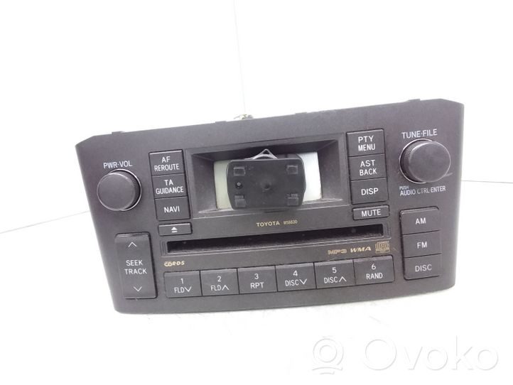 Toyota Avensis T250 Radio/CD/DVD/GPS-pääyksikkö 8612005110