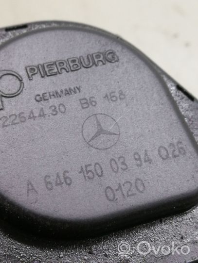 Mercedes-Benz Vito Viano W639 Attuatore/motore della valvola del collettore di aspirazione A6461500394