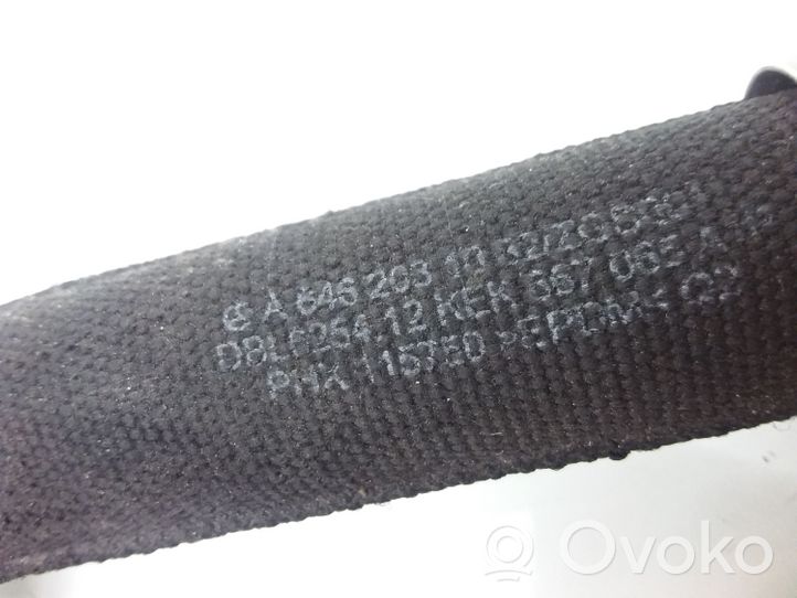 Mercedes-Benz C W203 Tubo flessibile del liquido di raffreddamento del motore A6462031082