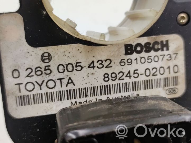 Toyota Avensis T250 Ohjauspyörän kulma-anturi 0265005432