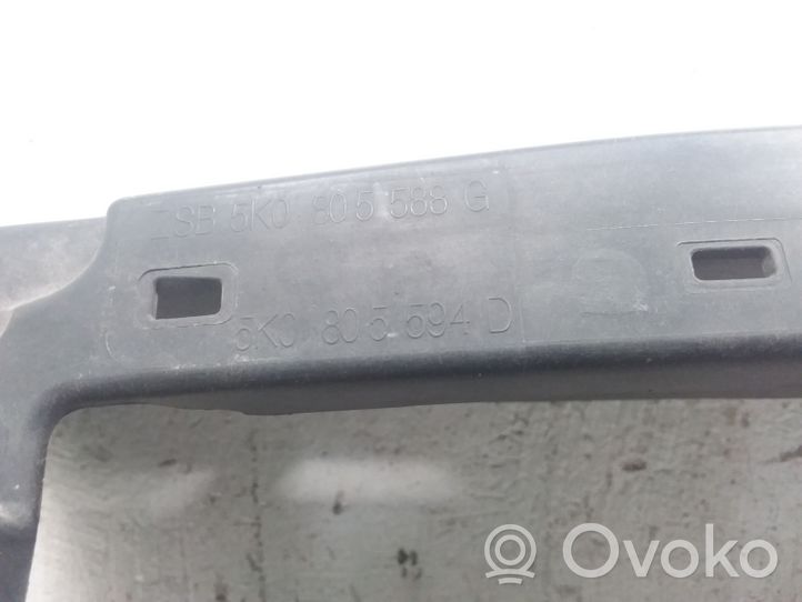 Volkswagen Golf VI Support de radiateur sur cadre face avant 5K0805588G