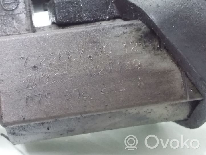 Audi TT Mk1 Zawór ciśnienia 078906283A