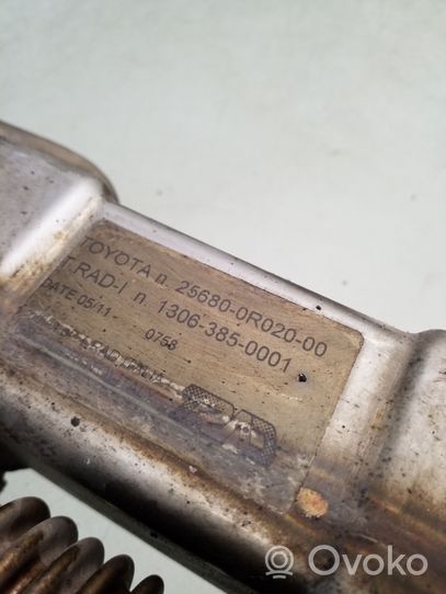 Toyota Avensis T250 AGR Kühler Abgaskühler 256800R02000