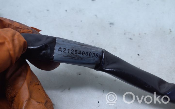 Mercedes-Benz CLS C218 X218 Câble négatif masse batterie A2125400035