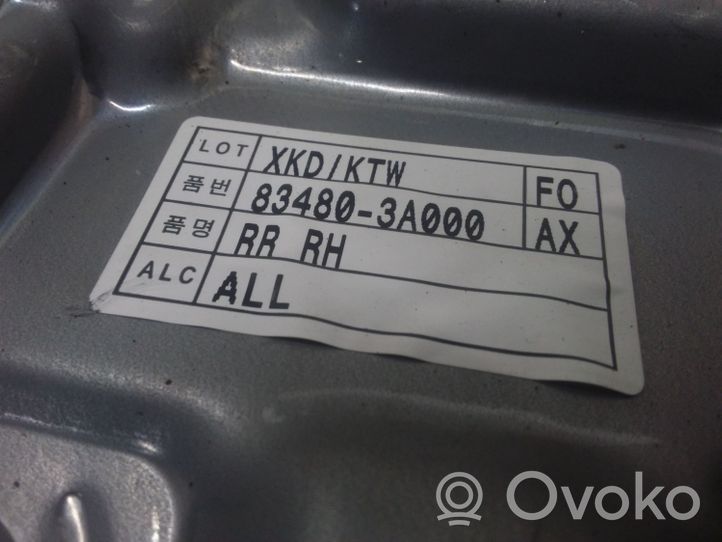 Hyundai Trajet Elektryczny podnośnik szyby drzwi tylnych 834803A000