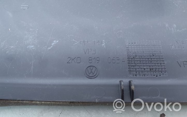 Volkswagen Caddy Ohjaamon sisäilman ilmakanava 2K0819063A