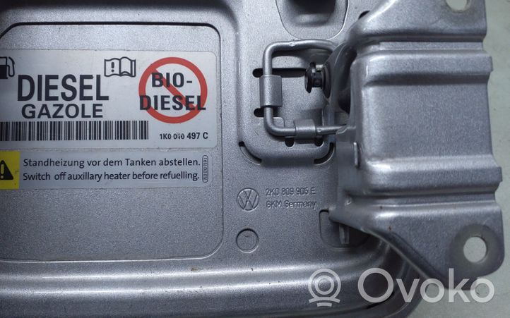 Volkswagen Caddy Bouchon, volet de trappe de réservoir à carburant 1K0010497C