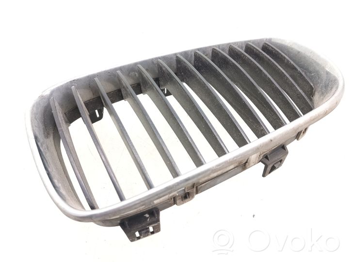 BMW 1 E81 E87 Griglia superiore del radiatore paraurti anteriore 7166439