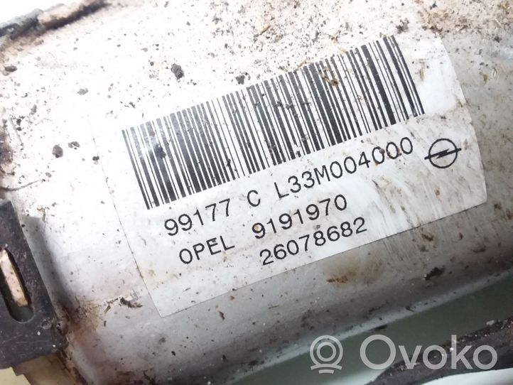 Opel Astra G Ohjaustehostimen sähköpumppu 9191970