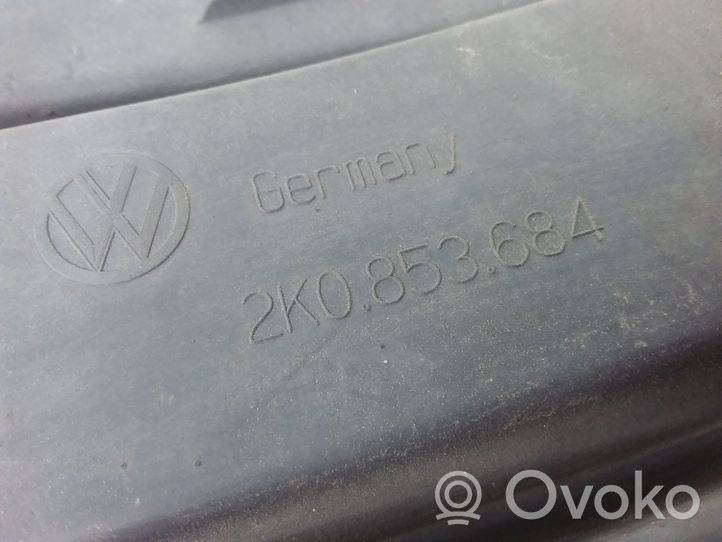 Volkswagen Caddy Etupuskurin alempi jäähdytinsäleikkö 2K0853684