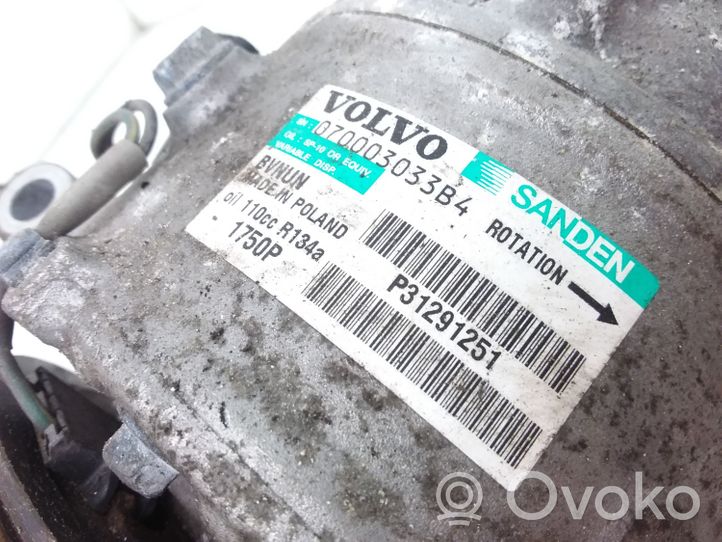 Volvo V40 Cross country Compressore aria condizionata (A/C) (pompa) P31291251