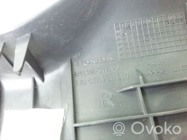 Honda CR-V Rivestimento del binario sedile anteriore del passeggero 84122SWAJ