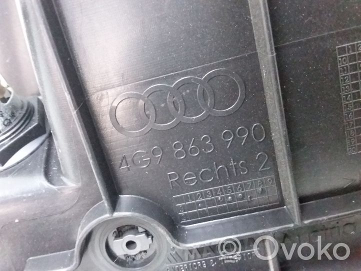 Audi A6 S6 C7 4G Copertura del rivestimento bagagliaio/baule 4G9863990