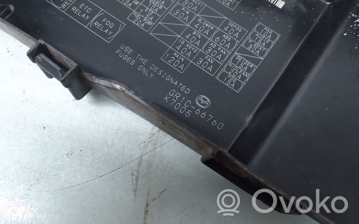 Mazda 6 Pokrywa skrzynki bezpieczników GRIC66760