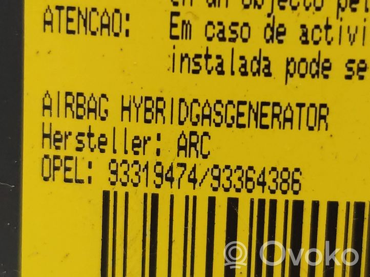 Opel Meriva A Vairo oro pagalvė 93364386