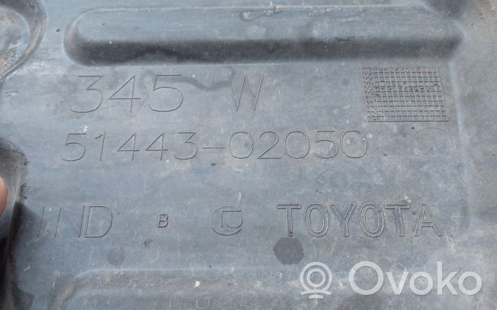 Toyota Avensis T270 Osłona boczna podwozia 5144302050