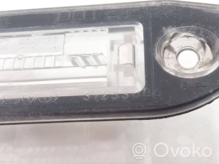 Volvo V70 Number plate light 31253006