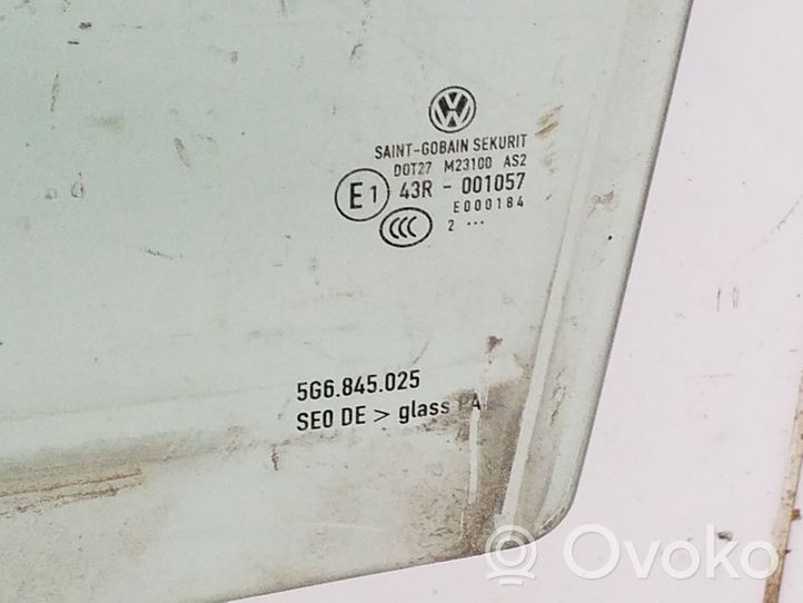 Volkswagen Golf VII Fenster Scheibe Tür hinten 5G6845025