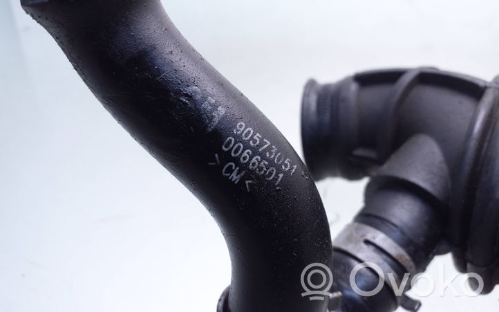 Opel Astra G Turbo air intake inlet pipe/hose 90572797