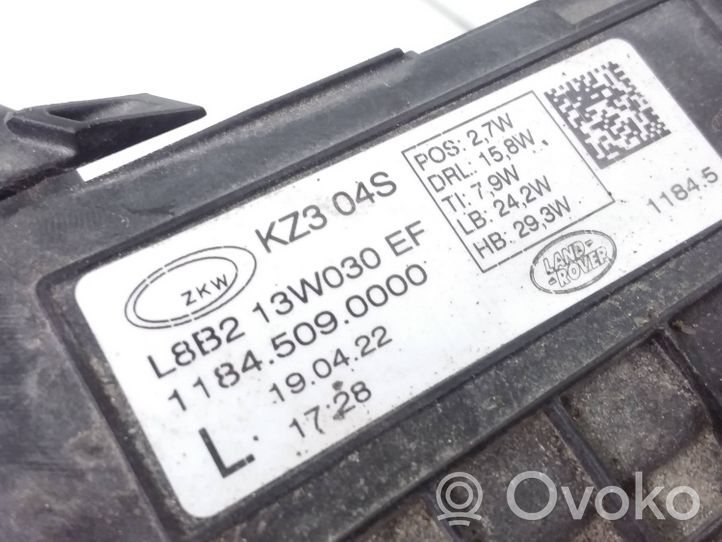 Land Rover Defender Lampa przednia L8B213W030EF