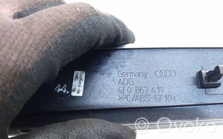 Audi A6 S6 C6 4F Rear door card trim 4F0867419