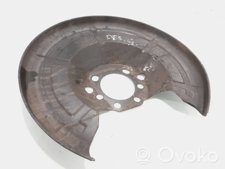 Opel Zafira B Couvercle anti-poussière disque de plaque de frein arrière 