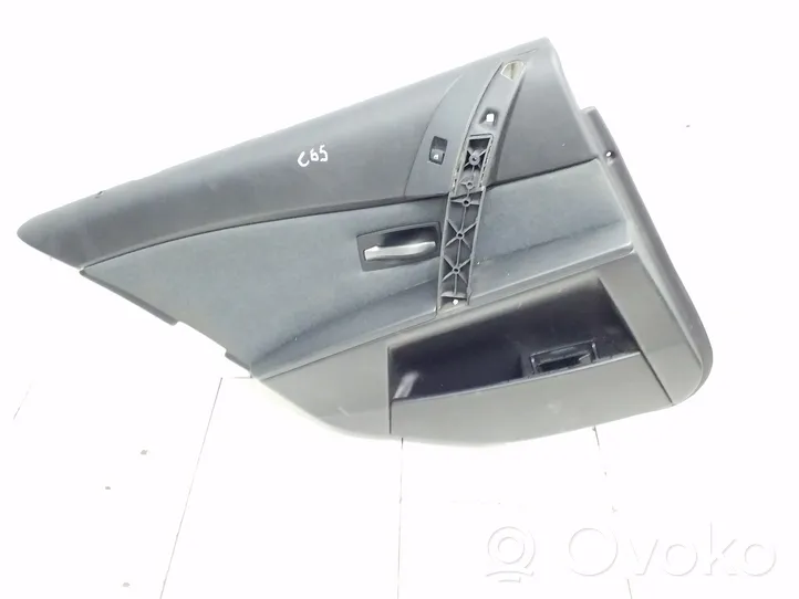 BMW 5 E60 E61 Rivestimento del pannello della portiera posteriore 93777911