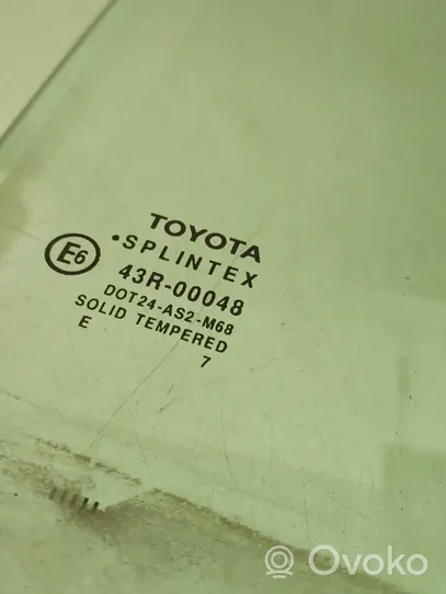 Toyota Yaris Takaoven ikkunalasi AS2