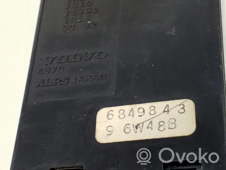 Volvo S70  V70  V70 XC Botón interruptor de luz de peligro 6849843