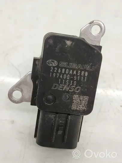 Subaru Impreza IV Mass air flow meter 22680AA380