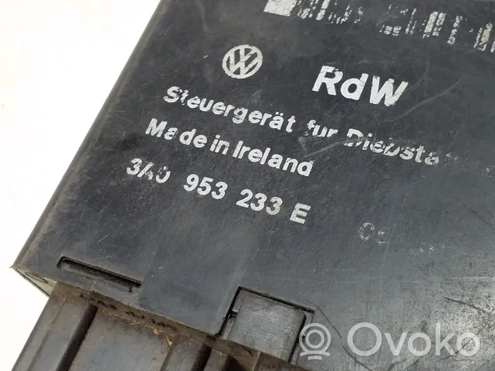 Volkswagen PASSAT B4 Signalizacijos valdymo blokas 3A0953233E