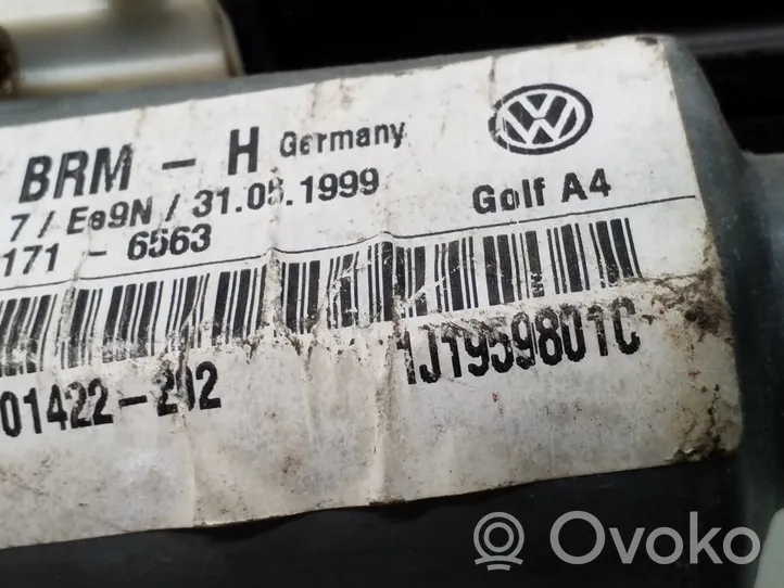 Volkswagen Golf IV Silniczek podnośnika szyby drzwi przednich 1J1959801C