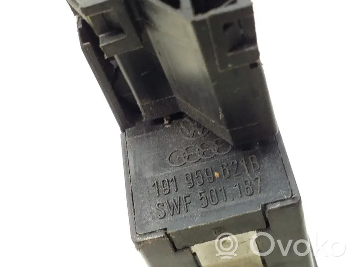 Volkswagen Golf II Przycisk / Przełącznik ogrzewania szyby przedniej / czołowej 191959621B