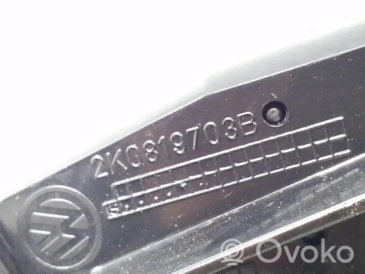 Volkswagen Caddy Dash center air vent grill 2K0819703B