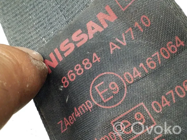 Nissan Primera Ceinture de sécurité avant 86884AV710